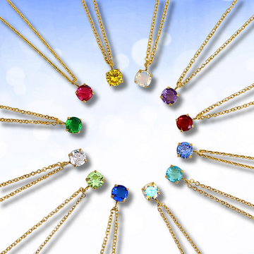 MEMORY BIRTHSTONE NECKLACE