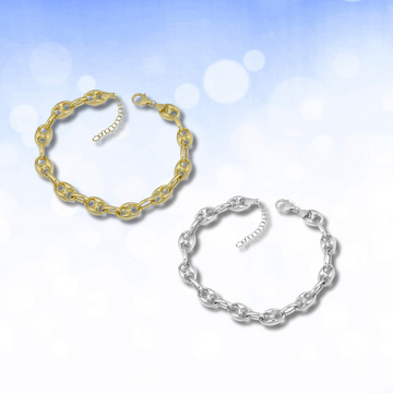 PUFFED LINK BRACELET