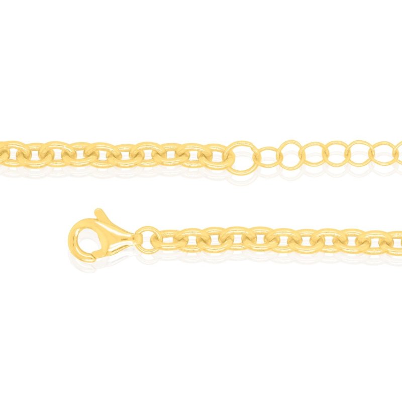 LUNA LOOP CHARM NECKLACE