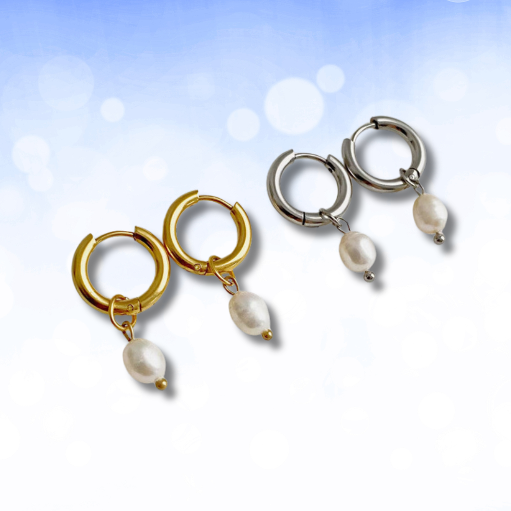 FRITA PEARL HOOPS