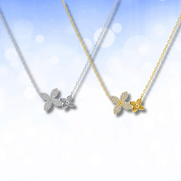 STARLIT PEDALS NECKLACE