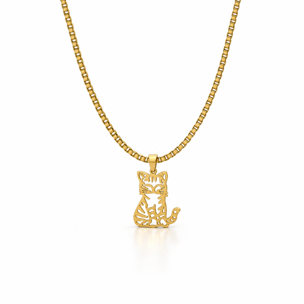 Garden Cat Necklace