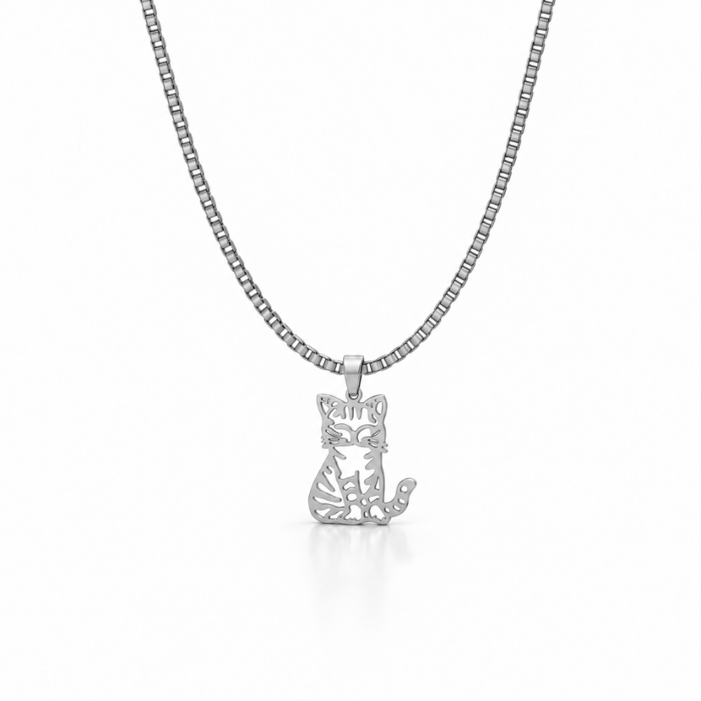 Garden Cat Necklace