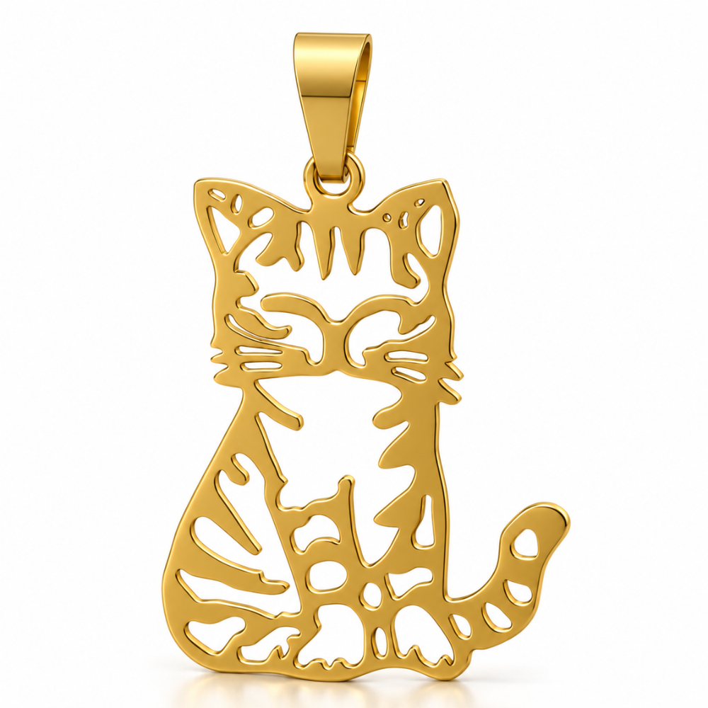 Garden Cat Pendant