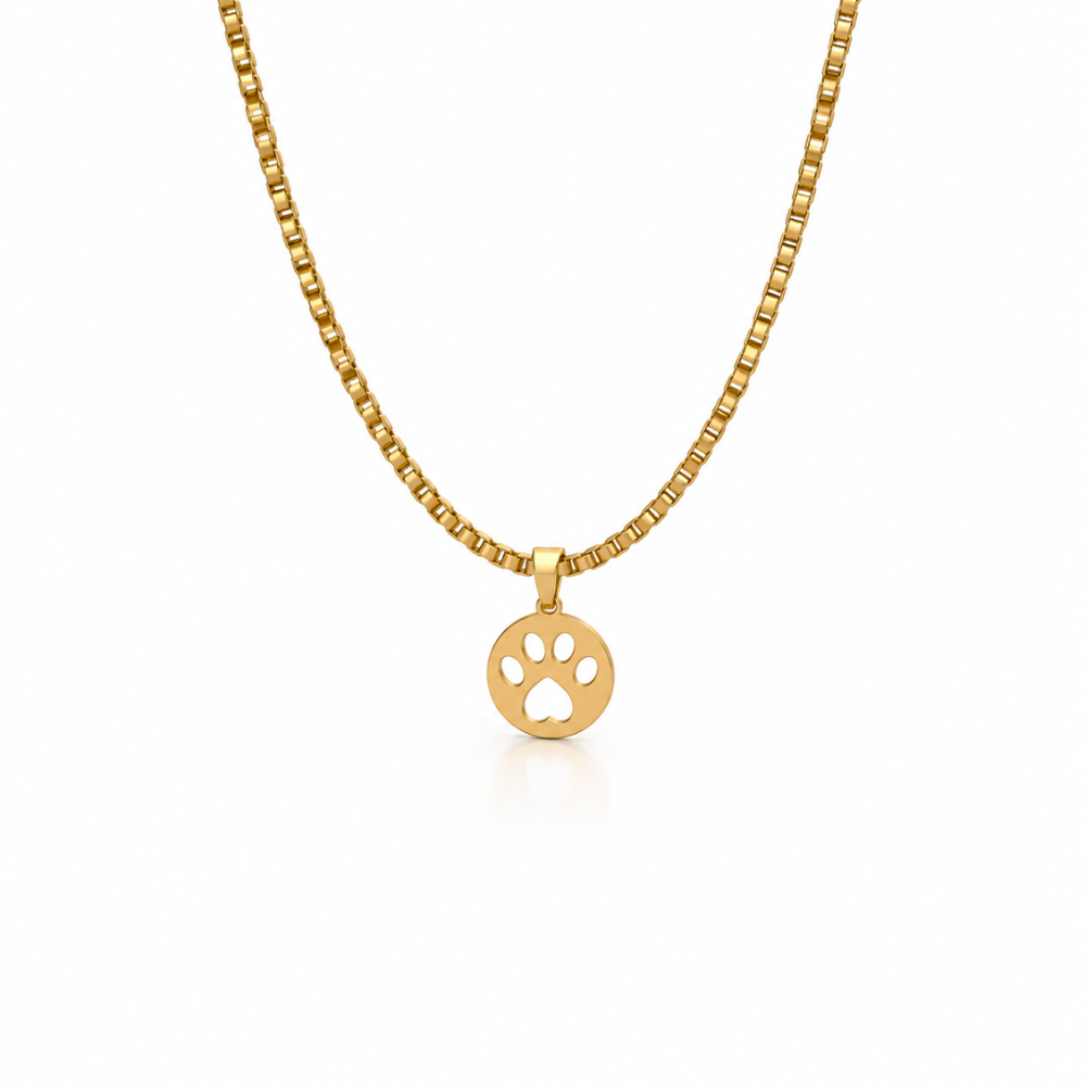 Paw Print Necklace
