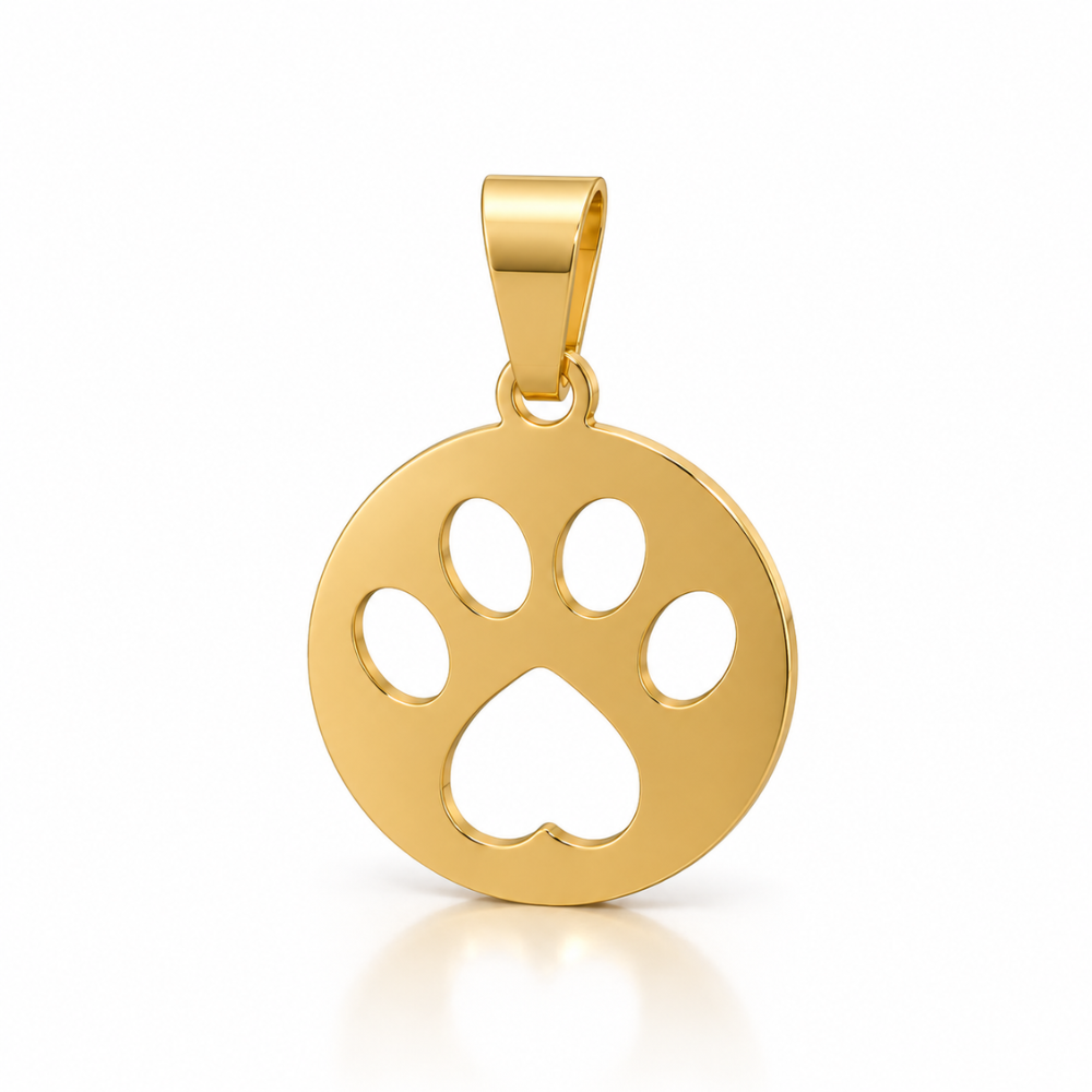Paw Print Pendant