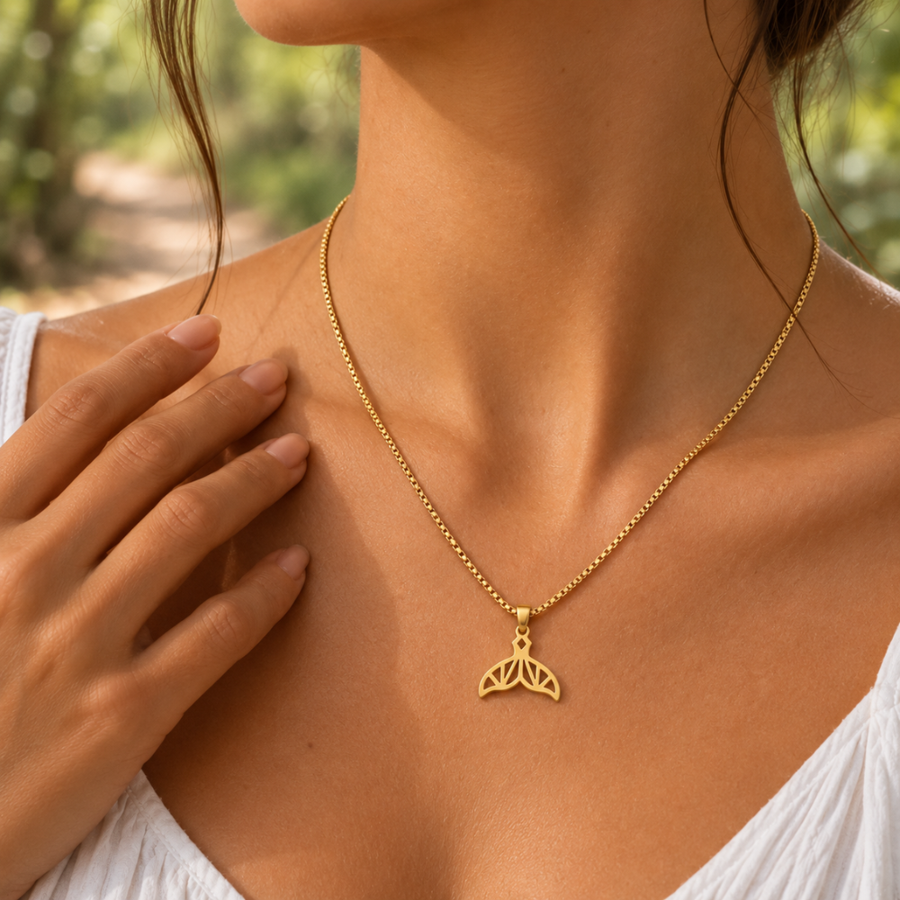 Whale Tail Necklace