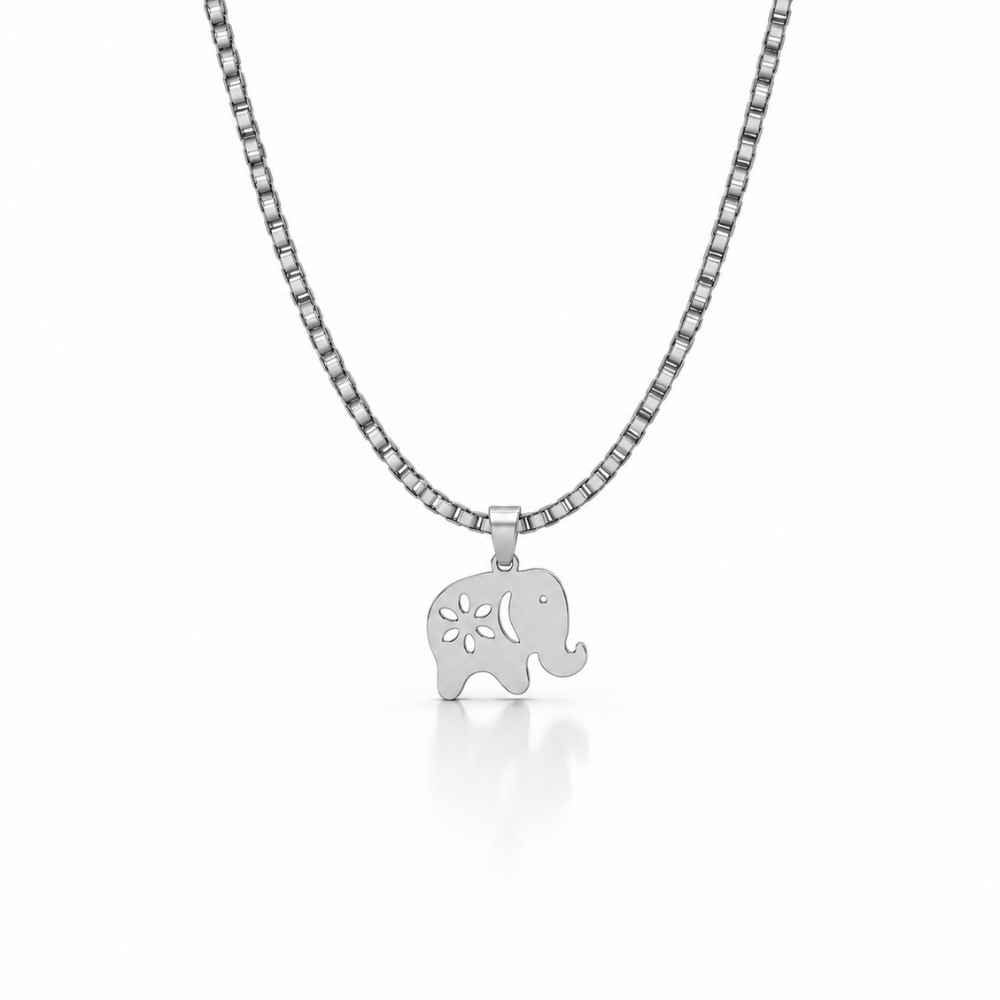 Wildflower Elephant Necklace