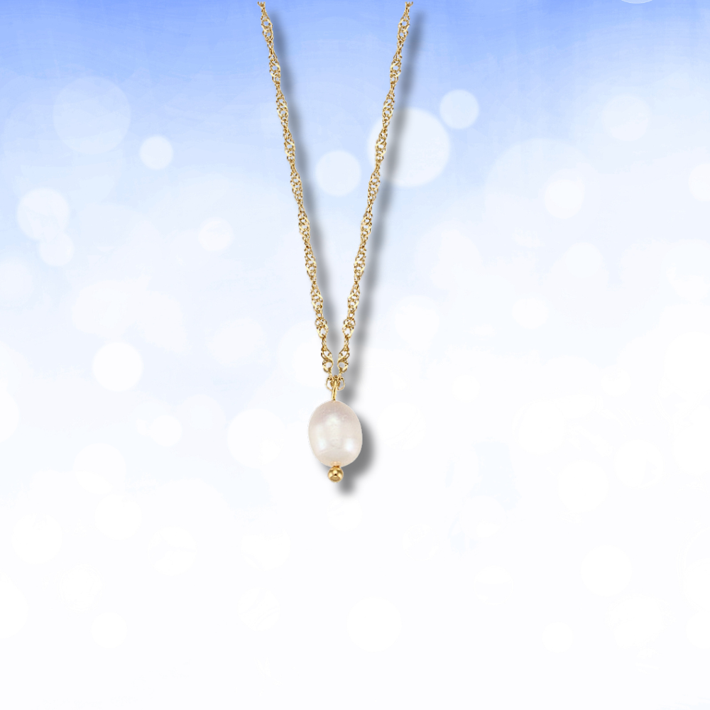 PEARL DROP NECKLACE