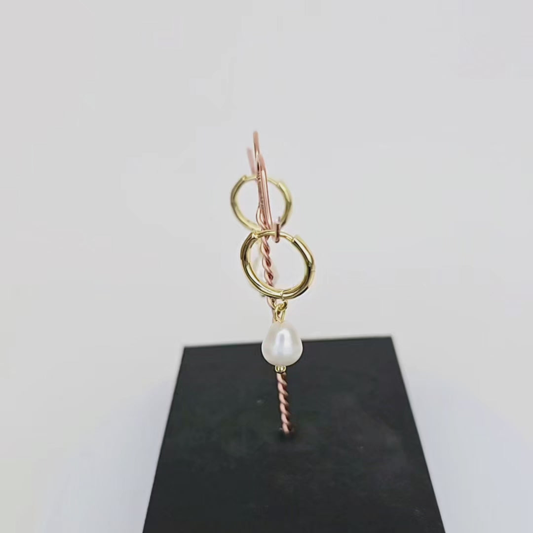 FRITA PEARL HOOPS